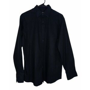 Claiborne Men’s Black Long Sleeve Button Down
